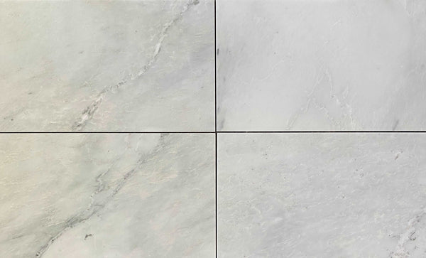 Arabescato Carrara 12x24 Honed Marble Tile $14.99/SF for Kitchen Floor| Online Arabescato Marble Tile| Bathroom Floor Tile| Wall and Floor Tile| White and Grey Marble Floor All Marble Tiles