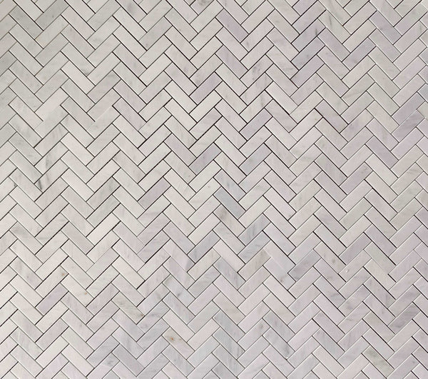 Arabescato 1x2 Marble Herringbone Polished Tile Bathroom Floor and Wall Tile| Back Splash kitchen Mosaic| Tile Trends| White Herringbone Tile| Bathroom Herringbone All Marble Tiles