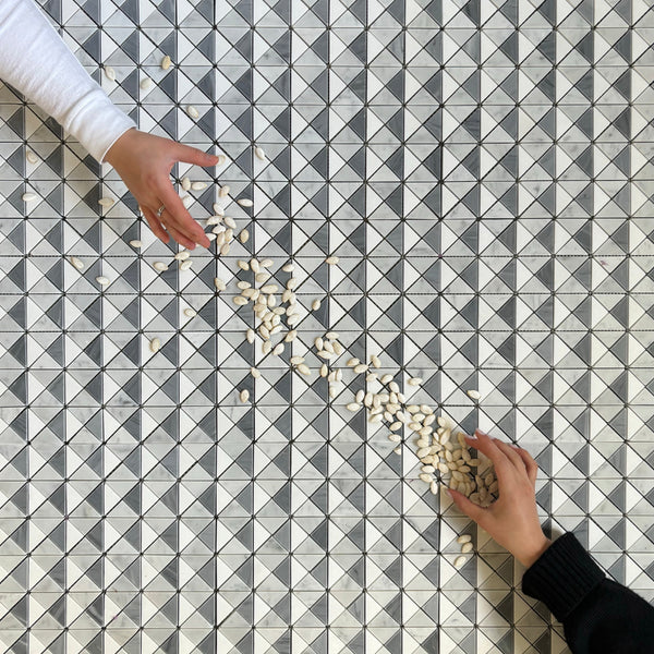Carrara, Bardiglio, and Thassos Polished
