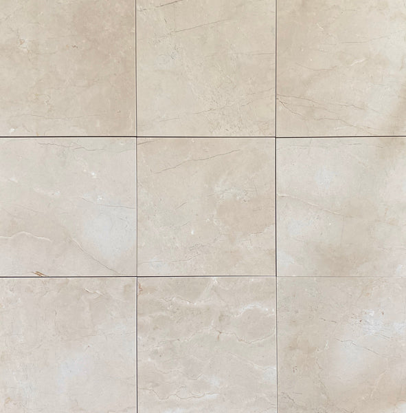 Crema Marfil 12x12 Marble Tile $9.99/SF Polished All Marble Tiles