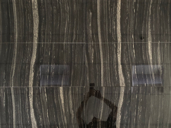Porcelain Tile Tobacco Brown Tile 12x24 $2.99/SF Polished For Wall and Floor| Bathroom Floor Tile| Woodlook Brown Porcelain| Dark Brown Tile| Shower Tile All Marble Tiles