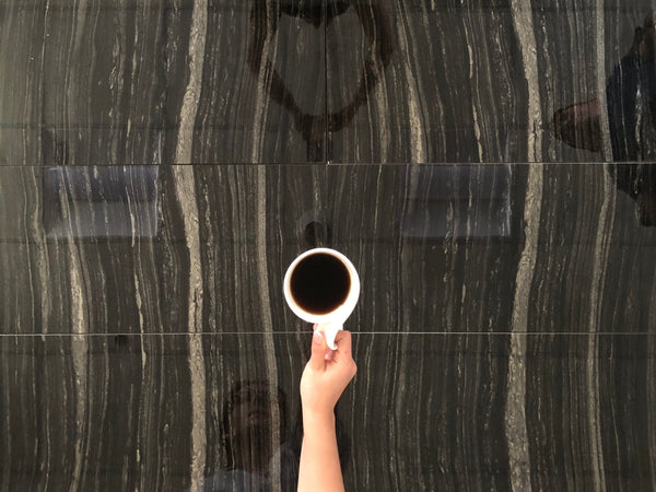 Porcelain Tile Tobacco Brown Tile 12x24 $2.99/SF Polished For Wall and Floor| Bathroom Floor Tile| Woodlook Brown Porcelain| Dark Brown Tile| Shower Tile All Marble Tiles
