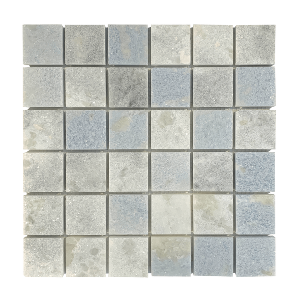 Blue Celeste Marble Mosaic Polished Square All Marble Tiles