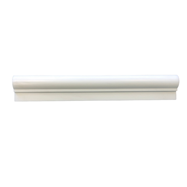 Dolomite Marble Polished Chair Rail Molding Finishing Trim| White Marble Trim| Wall Trim| Marble Molding| Finishing marble Piece| White Dolomite Trim All Marble Tiles
