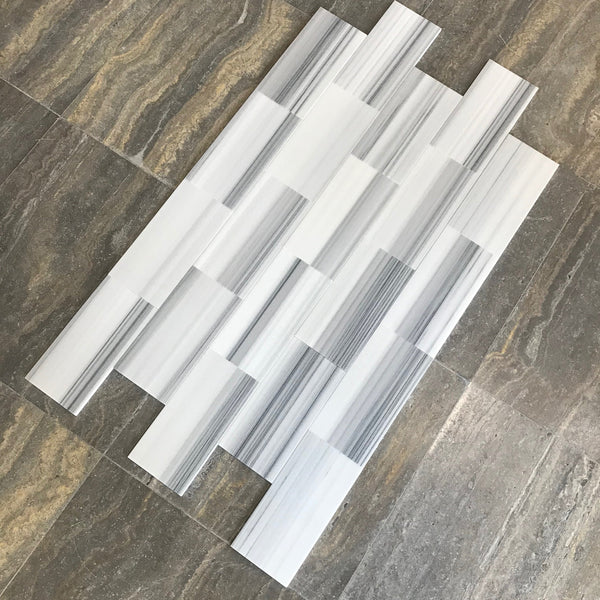 Equator Marmara Marble Polished 6x12 Floor And Wall Tile $9.50/SF All Marble Tiles
