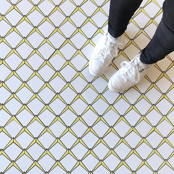 Prisma Gold Porcelain Waterjet Mosaic Polished All Marble Tiles