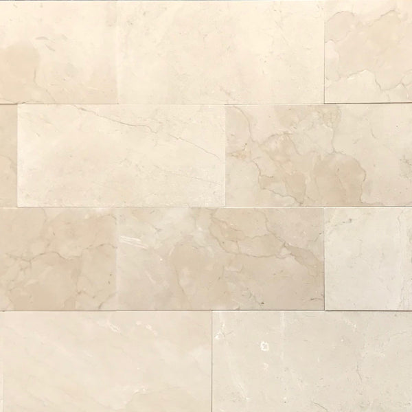 Crema Marfil 6x12 Marble Tile $10.50/SF Polished All Marble Tiles