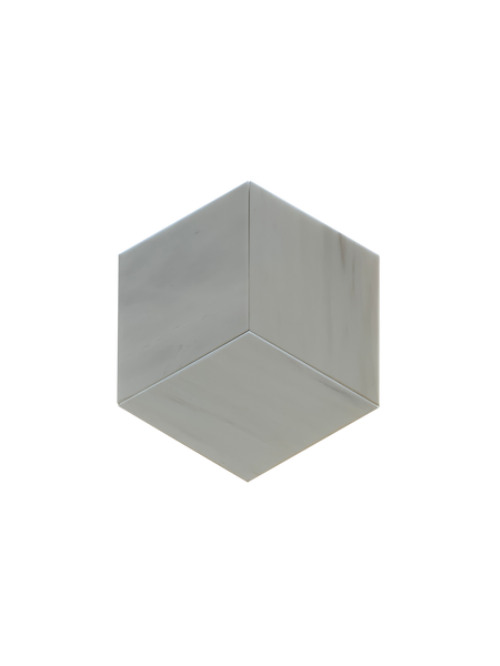 Dolomite Marble Soft Touch Mosaic Rhombus 4" $19.99/SF All Marble Tiles