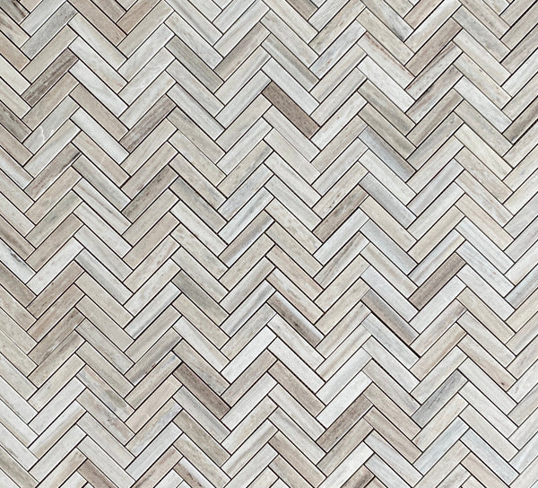 Palissandro Herringbone Polished Mosaic 1"x4" All Marble Tiles