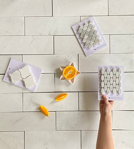Carrara Pearl Marble Tile Polished 4x12 $10.50/SF All Marble Tiles