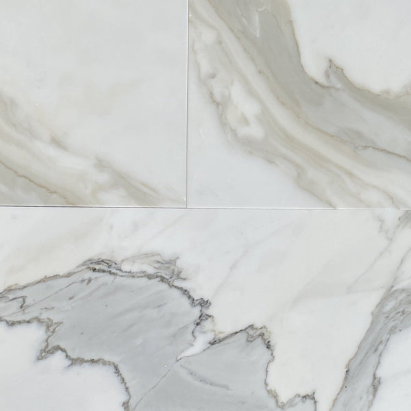 Calacatta  Marble Tile Polished 12"x24"- $36/SF All Marble Tiles