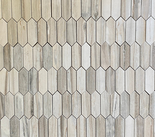 Palissandro Marble Tile Polished Strada Pickets Mosaic All Marble Tiles