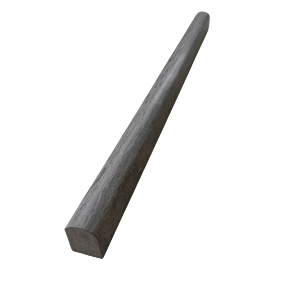 Milano Taupe Gray Marble Liner Polished Pencil Trim for Wall Application| Marble Finishing trim| grey Marble Pencil Tile| Grey Pencil Molding| Grey Marble Pencil Polished All Marble Tiles