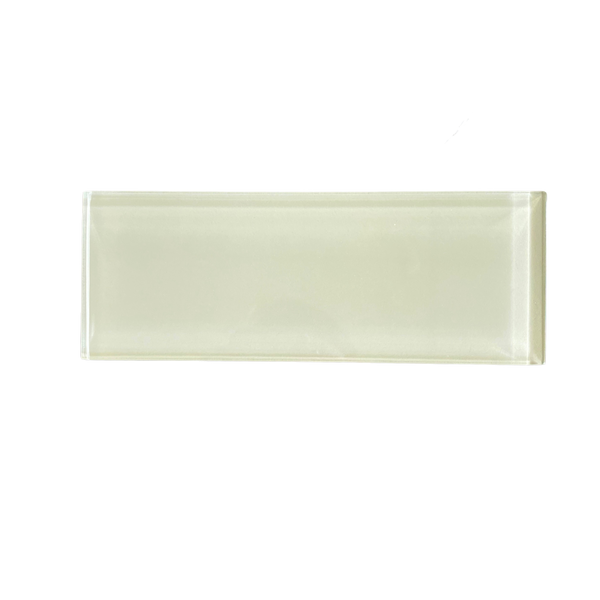 Green Clear Glass Tile 3x8 Polished $5.50/SF | Stylish Wall Décor| Kitchen Backsplash| Bathroom Accent| Modern Design| Easy-to-Install All Marble Tiles