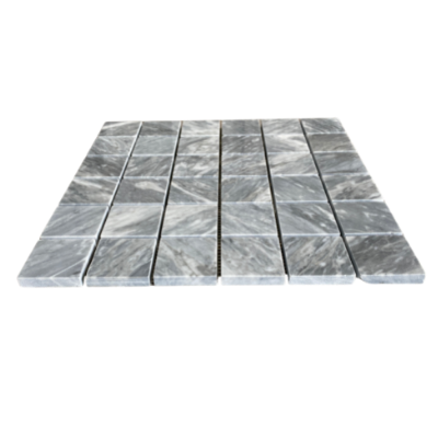 Bardiglio Marble Mosaic Polished Square 2x2 All Marble Tiles