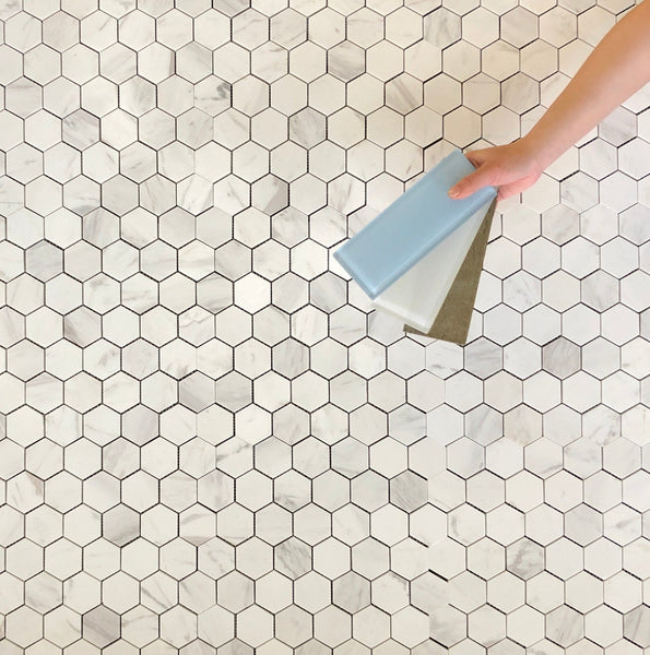 Volakas Marble Mosaic Polished Hexagon 2"x2" All Marble Tiles