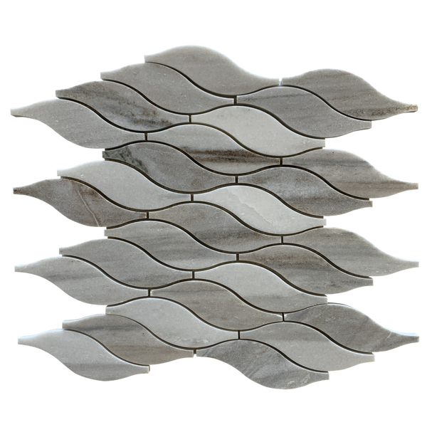 Hoya Waterjet Mosaic Palissandro All Marble Tiles