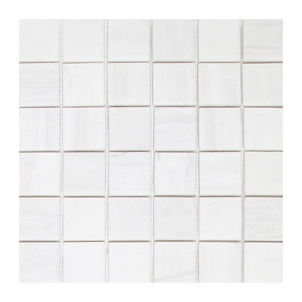 Dolomite 2x2 Square Soft Touch Marble Mosaic Tile All Marble Tiles