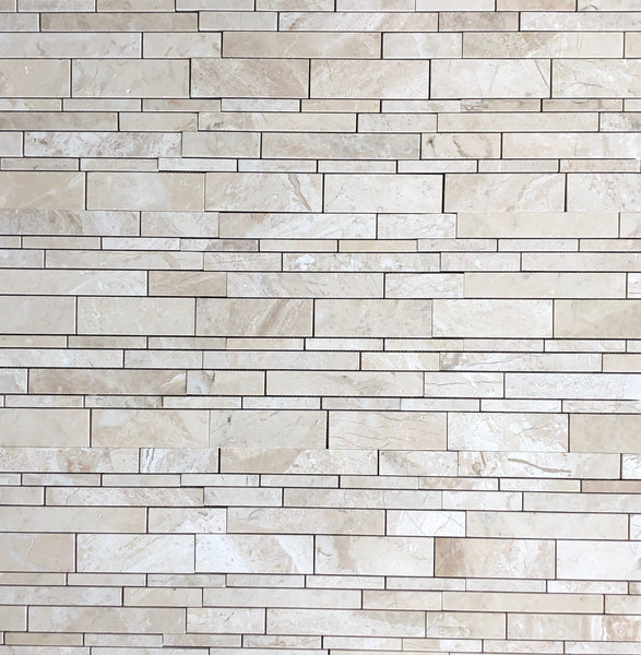 Diana Royal Marble Mosaic Polished Strip Bar All Marble Tiles