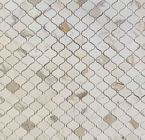 Calacatta Gold Casablanca Mosaic All Marble Tiles