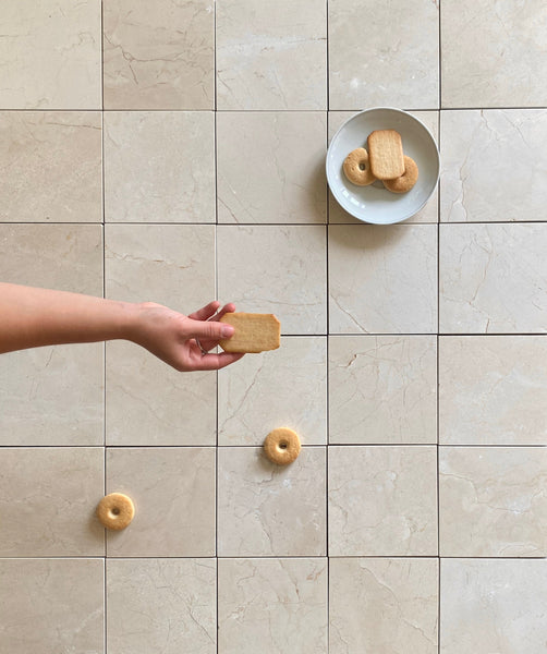 Crema Marfil Marble Tile 6x6 Honed $8.99/sf| Luxurious Flooring Tile| Wall Tile| Accent Tile| Kitchen & Bathroom Décor| Timeless Beige Design All Marble Tiles