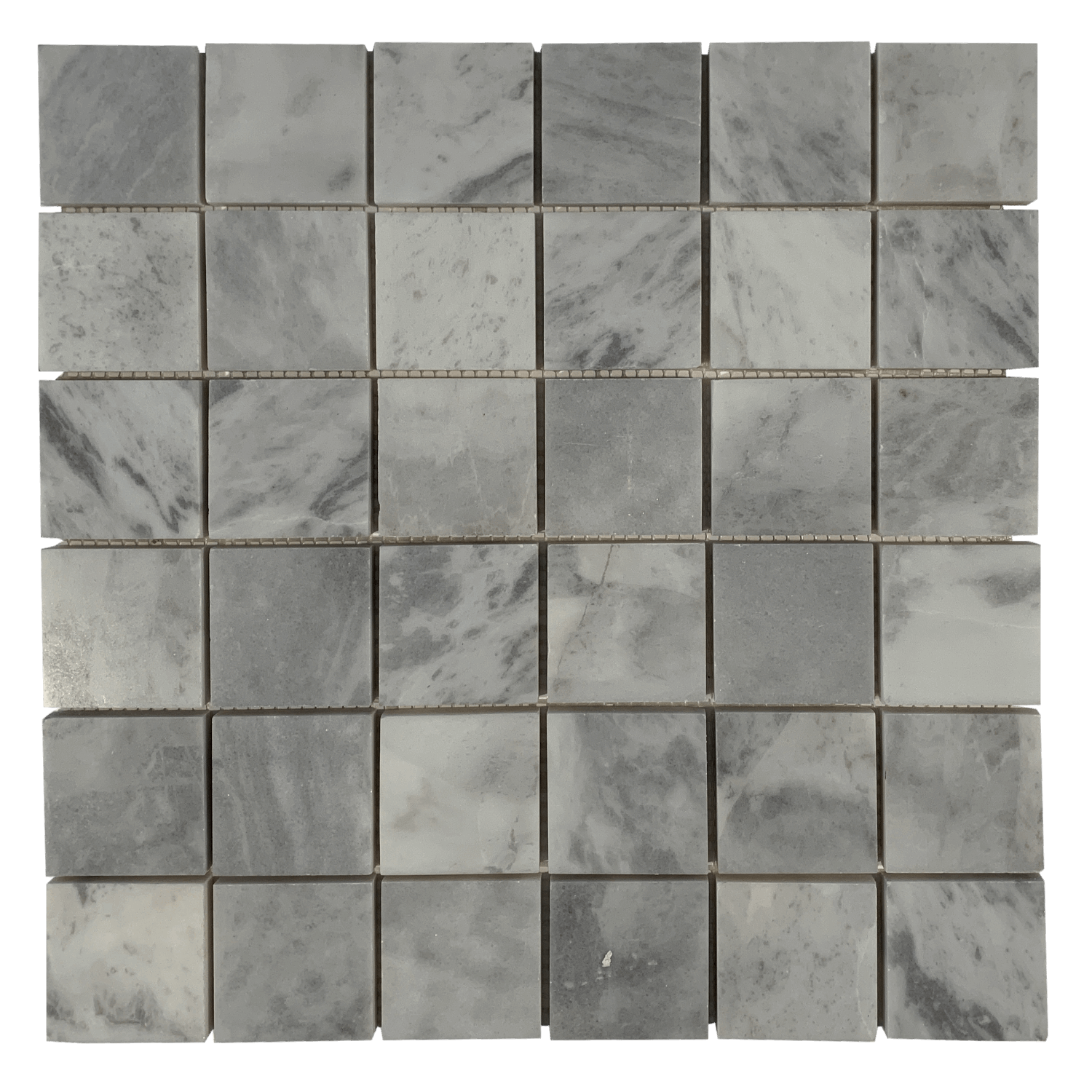 Blue De Argentino Marble Mosaic Polished Square All Marble Tiles