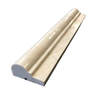 Crema Marfil Marble Chair Rail Moulding Polished All Marble Tiles