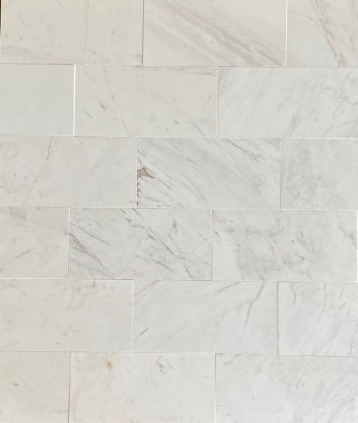 Volakas Marble Tile Polished 6"x12" $12.90/SF All Marble Tiles