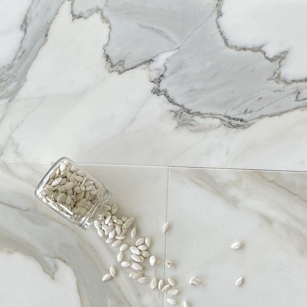 Calacatta  Marble Tile Polished 12"x24"- $36/SF All Marble Tiles