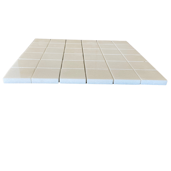 Thassos White 2X2 Polished Marble Square Mosaic All Marble Tiles