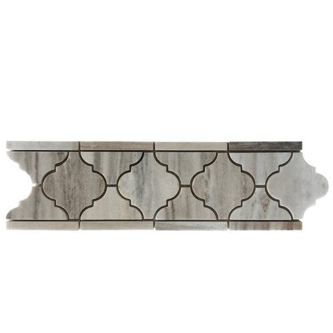 Casablanca Border Palissandro Polished All Marble Tiles