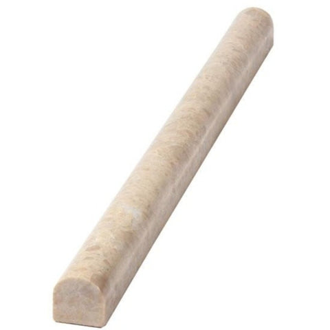 Cappuccino Polished Marble Pencil 3/4x12 Moulding All Marble Tiles