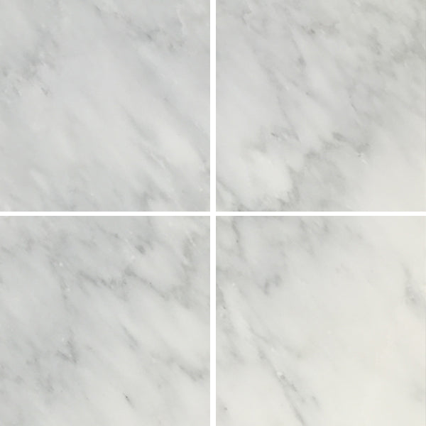Arabescato Carrara 6x6 Marble Floor And Wall Tile $11.25/SF Honed For Kitchen backsplash| Bathroom Floor Tile| Shower Tile| Kitchen Floor Tile| White & Grey Marble Tile All Marble Tiles